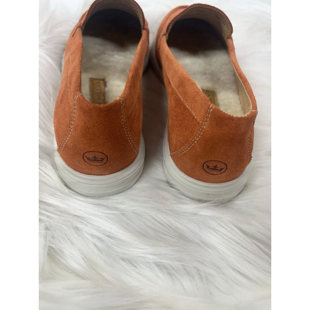 NEW Peter Millar CROWN CRAFT EXCURSIONIST VENETIAN SUEDE LOAFER Vtg Cayenne 9.5 - Picture 5 of 9